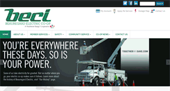 Desktop Screenshot of beci.org